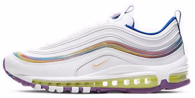 (Women) Nike Air Max 97 SE 'White Iridescent Stripes' CW2456-100 (Women) Nike Air Max 97 SE 'White Iridescent Stripes' CW2456-100