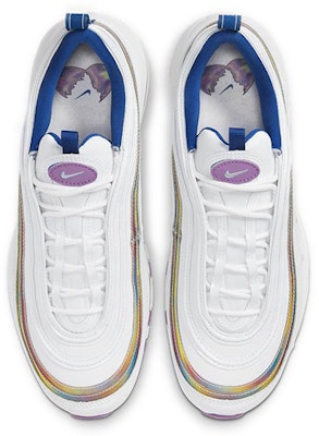 (W) 耐克Air Max 97 SE '白色彩虹条纹' CW2456-100 Shop (W) 耐克Air Max 97 SE '白色彩虹条纹' CW2456-100