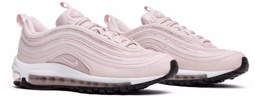 Cheap Nike Air Max 97 柔和粉紅色 蛇皮 全掌氣墊 低筒防滑跑步鞋 女款 櫻花粉