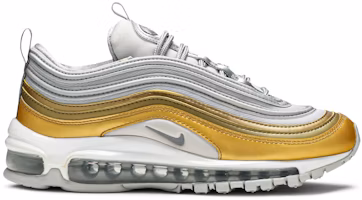 (Women) Nike Air Max 97 Vast Grey Metallic Gold AQ4137-001 (Women) Nike Air Max 97 Vast Grey Metallic Gold AQ4137-001