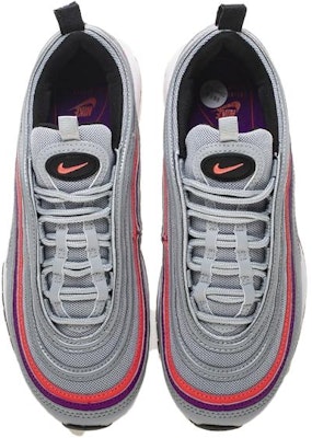 (Women) Nike Air Max 97 Wolf Grey Solar Red Vivid Purple 921733-009 Shop (Women) Nike Air Max 97 Wolf Grey Solar Red Vivid Purple 921733-009