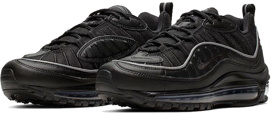 (Women) Nike Air Max 98 'Black' AH6799-004 Lookbook (Women) Nike Air Max 98 'Black' AH6799-004