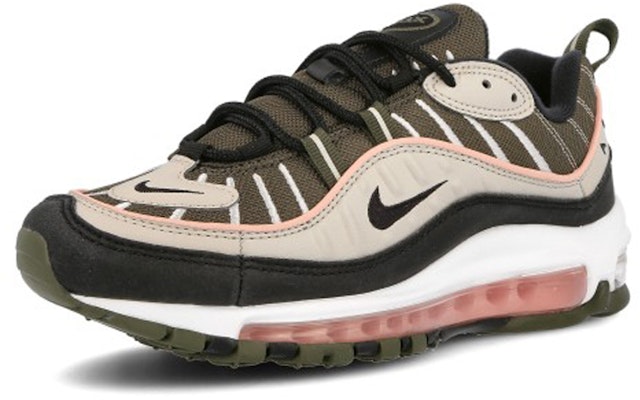 (W) 耐克Air Max 98 '卡戎卡其珊瑚' AH6799-301 Lookbook (W) 耐克Air Max 98 '卡戎卡其珊瑚' AH6799-301