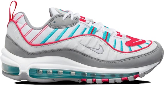 (W) Nike Air Max 98 'Kelabu Partikel Aqua' CI3709-002 Order (W) Nike Air Max 98 'Kelabu Partikel Aqua' CI3709-002