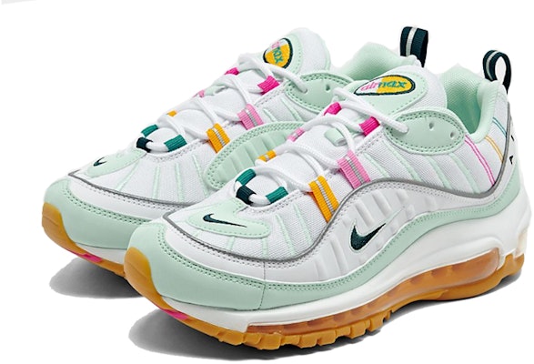 耐吉Air Max 98 低筒跑步鞋 女款 綠白 Order 耐吉Air Max 98 低筒跑步鞋 女款 綠白