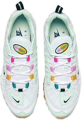 耐吉Air Max 98 低筒跑步鞋 女款 綠白 Lookbook 耐吉Air Max 98 低筒跑步鞋 女款 綠白