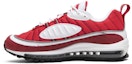Lookbook (W) 나이키 에어맥스 98 짐 레드 AH6799-101
