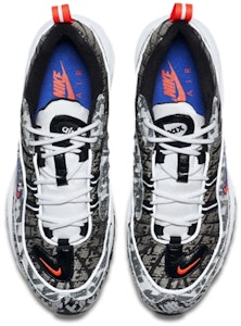 (W) Nike Air Max 98 - Shanghai Marathon (Eksklusif China) 'Hitam Putih Kelabu' BV6956-106 Lookbook (W) Nike Air Max 98 - Shanghai Marathon (Eksklusif China) 'Hitam Putih Kelabu' BV6956-106