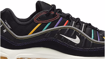 Nike Air Max 98 PRM 低筒 跑步鞋 女款 黑色 Order Nike Air Max 98 PRM 低筒 跑步鞋 女款 黑色