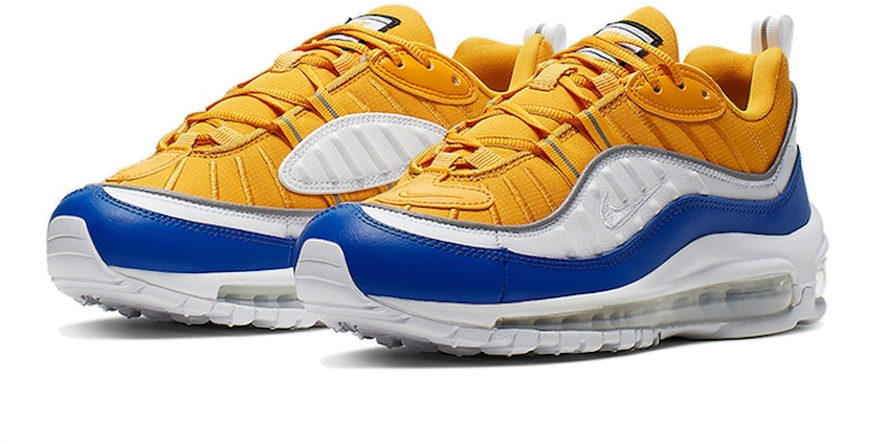 (Women) Nike Air Max 98 SE 'Yellow Royal' AT6640-700 Lookbook (Women) Nike Air Max 98 SE 'Yellow Royal' AT6640-700