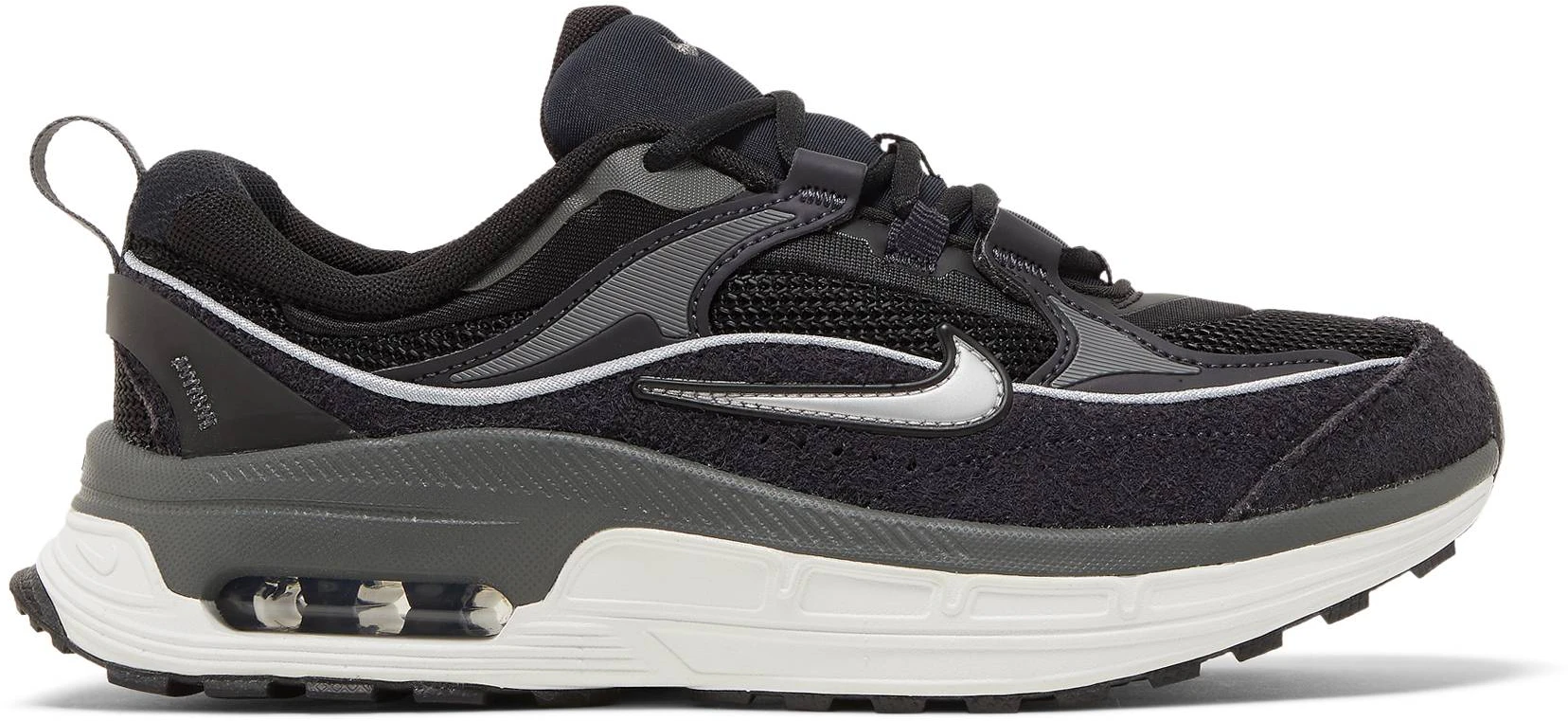 Nike air max 1 black oil grey red hot sale