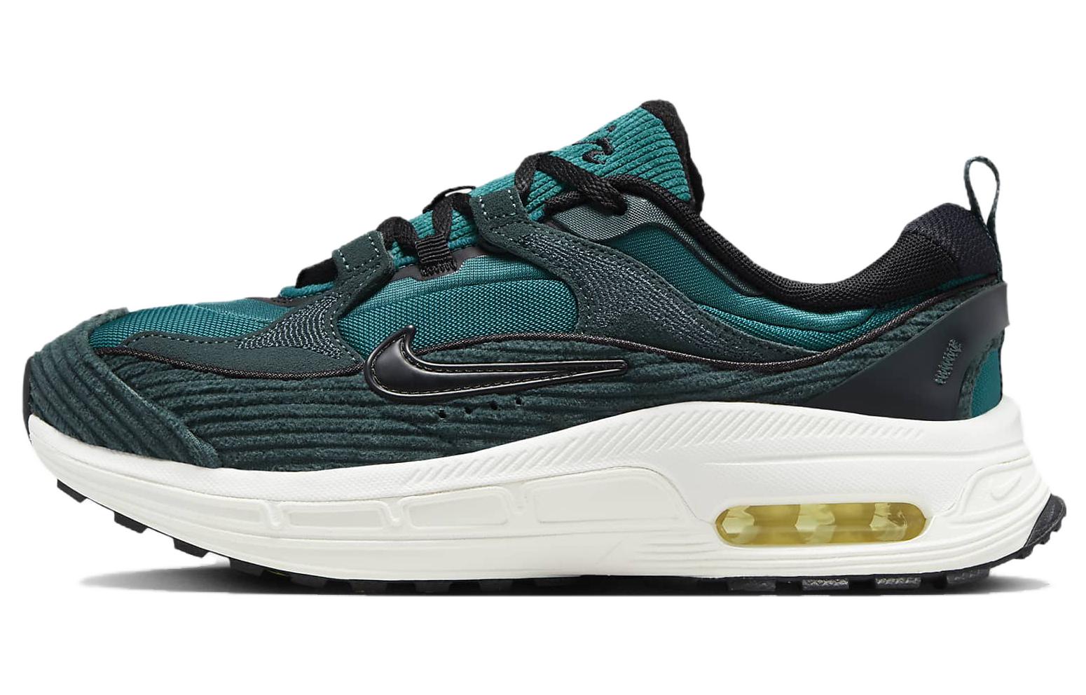 (Women) Nike Air Max Bliss Casual Low-Top Sneakers Dark Green - Stylish & Comfy FN3863-300