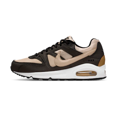 (W) Nike Air Max Command PRM Oatmeal/Black/Metallic Gold Star/Oatmeal