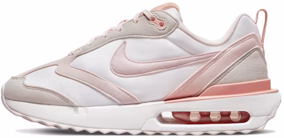 (Women) Nike Air Max Dawn 'Summit White Fossil Stone Light Madder Root Atmosphere' DR7875-100 (Women) Nike Air Max Dawn 'Summit White Fossil Stone Light Madder Root Atmosphere' DR7875-100