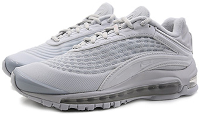 (W) Nike Air Max Deluxe SE 'Pure Platinum' Lelaki Wanita Kasut Sukan AT8692-002 Lookbook (W) Nike Air Max Deluxe SE 'Pure Platinum' Lelaki Wanita Kasut Sukan AT8692-002