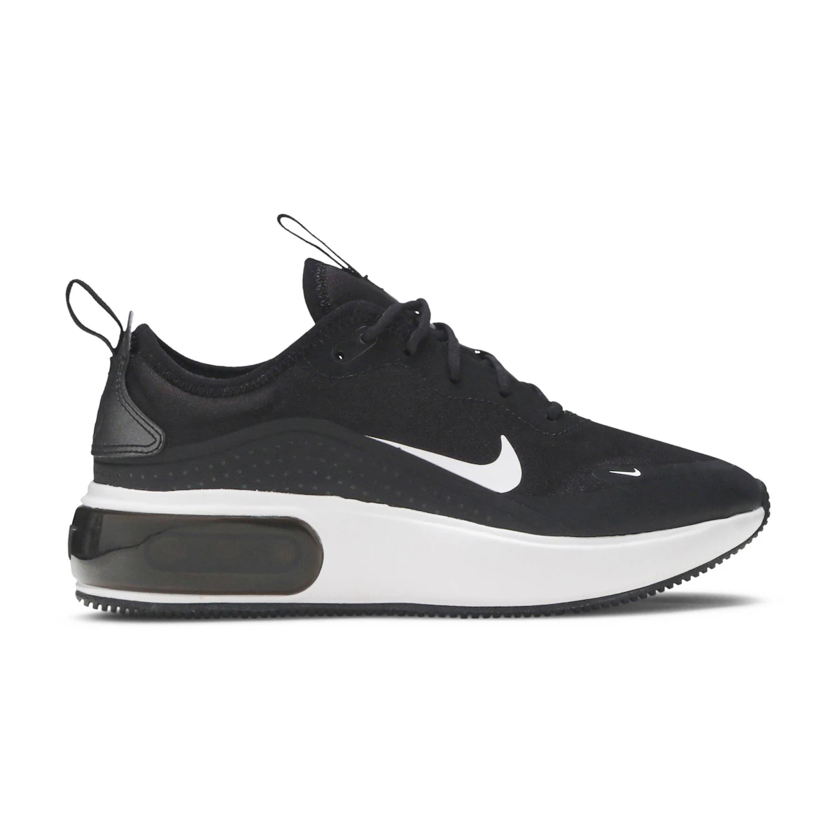 Nike air max dia white and black sales
