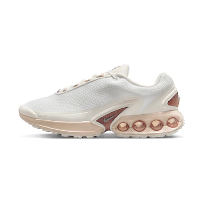 (W) Nike Air Max DN Tech Summit White/Particle Pink/Phantom/Metallic Silver