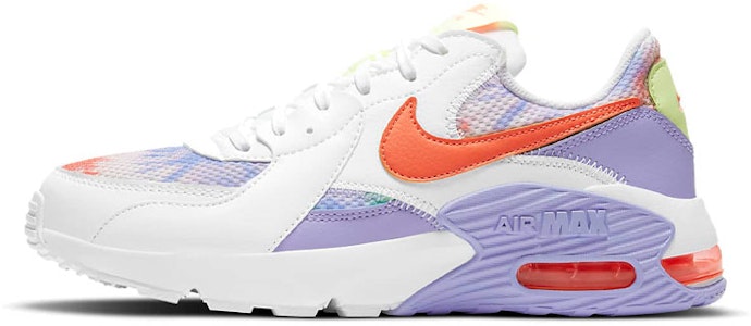 Nike Air Max Excee 運動 復古 低筒 跑步鞋 女款 白紫橘 Buy Nike Air Max Excee 運動 復古 低筒 跑步鞋 女款 白紫橘
