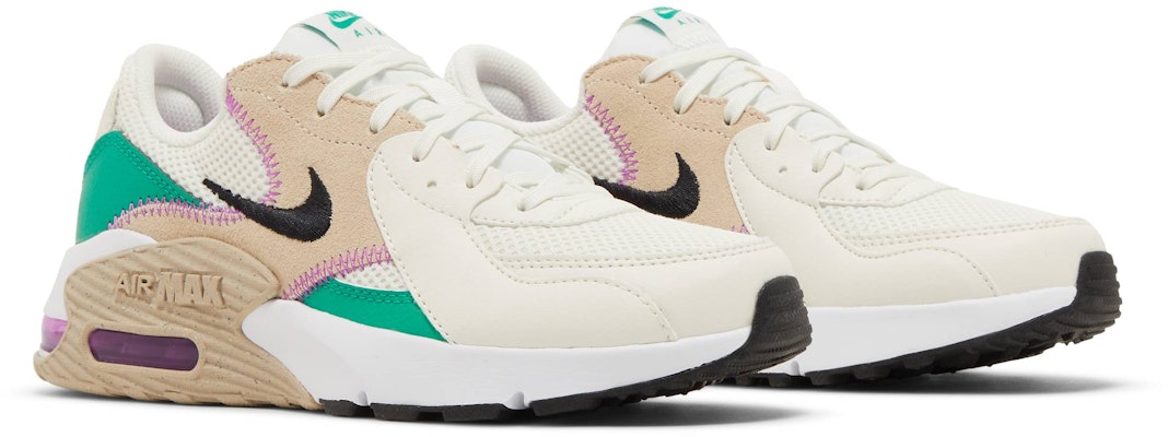 (Women) Nike Air Max Excee 'Sanddrift Green Fuchsia' CD5432-124 Cheap (Women) Nike Air Max Excee 'Sanddrift Green Fuchsia' CD5432-124