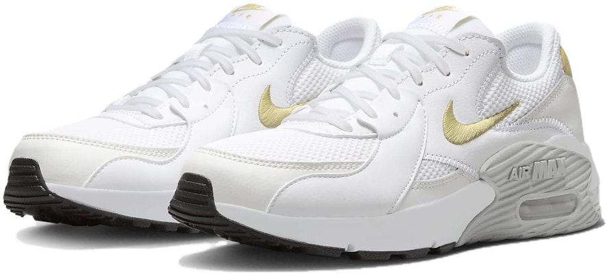 (Women) Nike Air Max Excee 'White Saturn Gold' CD5432-129 Lookbook (Women) Nike Air Max Excee 'White Saturn Gold' CD5432-129