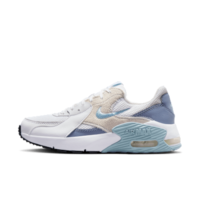 (Women) Nike Air Max Excee White/Ascent Slate/Black/Light Armory Blue CD5432-138