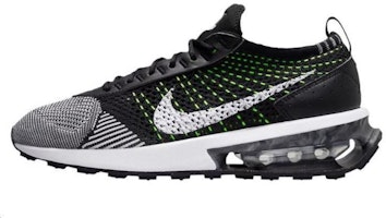 (Women) Nike Air Max Flyknit Racer 'Black White Volt' DM9073-002 (Women) Nike Air Max Flyknit Racer 'Black White Volt' DM9073-002