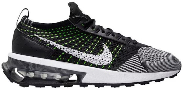 (W) Nike Air Max Flyknit Racer 'Hitam Putih Volt' DM9073-002 Order (W) Nike Air Max Flyknit Racer 'Hitam Putih Volt' DM9073-002