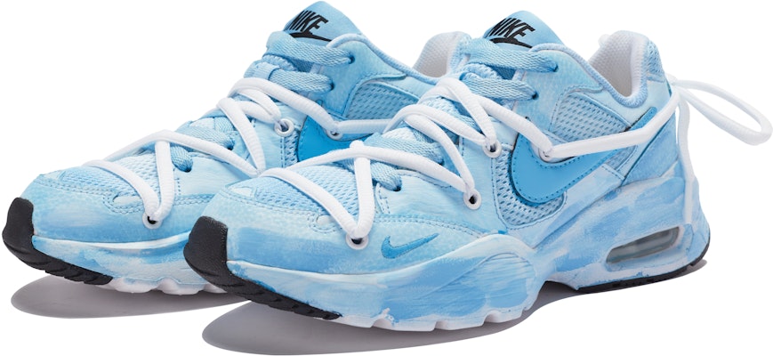 (Women) Nike Air Max Fusion 'Tears Recycle - Deconstructed Blue White' CJ1671-100-445941 Lookbook (Women) Nike Air Max Fusion 'Tears Recycle - Deconstructed Blue White' CJ1671-100-445941