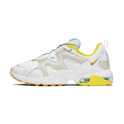 (W) Nike Air Max Graviton shoes 'White Yellow'