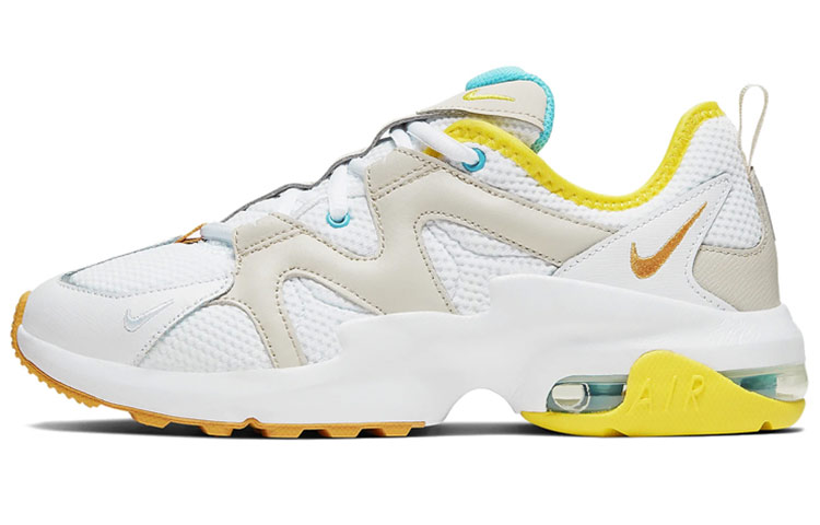 (Women) Nike Air Max Graviton shoes 'White Yellow' AT4404-103