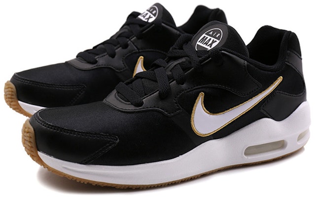 (W) 나이키 여성용 에어 맥스 가일 신발 블랙/화이트/골든 916787-007 916787-007 Lookbook (W) 나이키 여성용 에어 맥스 가일 신발 블랙/화이트/골든 916787-007 916787-007