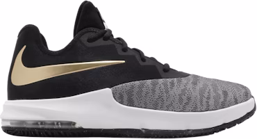 (Women) Nike Air Max Infuriate 3 Low 'Black Metallic Gold' AJ5898-002 (Women) Nike Air Max Infuriate 3 Low 'Black Metallic Gold' AJ5898-002
