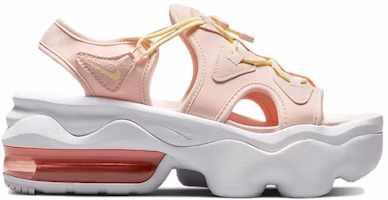 (Women) Nike Air Max Koko Sandal 'Atmosphere/Citron Tint-White-Pink Quartz' DV0759-610 (Women) Nike Air Max Koko Sandal 'Atmosphere/Citron Tint-White-Pink Quartz' DV0759-610