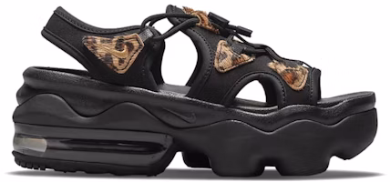 (Women) Nike Air Max Koko Sandals Black/Leopard CI8798-004 (Women) Nike Air Max Koko Sandals Black/Leopard CI8798-004