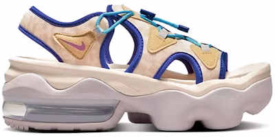 (Women) Nike Air Max Koko Thick Sole Casual Fashion Sports Gray Blue Sandals 'Yellow Blue' DX3285-126 (Women) Nike Air Max Koko Thick Sole Casual Fashion Sports Gray Blue Sandals 'Yellow Blue' DX3285-126