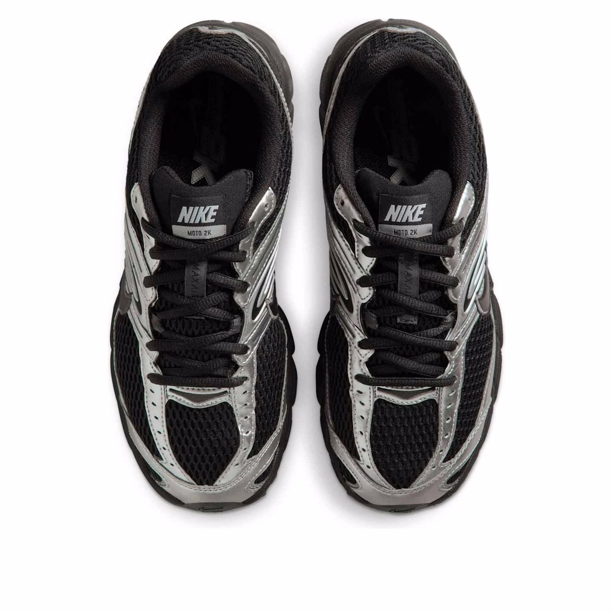 (Women) Nike Air Max Moto 2K 'Black Metallic Silver'