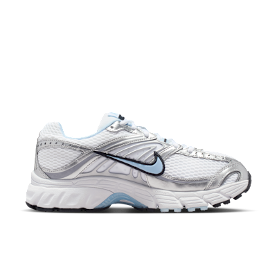 Shop (W) Nike Air Max Moto 2K Putih/Metallic Silver/Hitam/Hydrogen Biru Sneakers HQ2056-107
