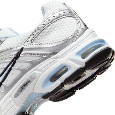 Cheap (W) Nike Air Max Moto 2K Zapatillas Blanco/Plata Metálico/Negro/Azul Hidrógeno HQ2056-107