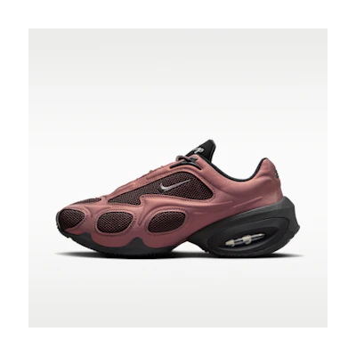 (W) Nike Air Max Muse Tattoo in Black Metallic Dark Gray Silt Red
