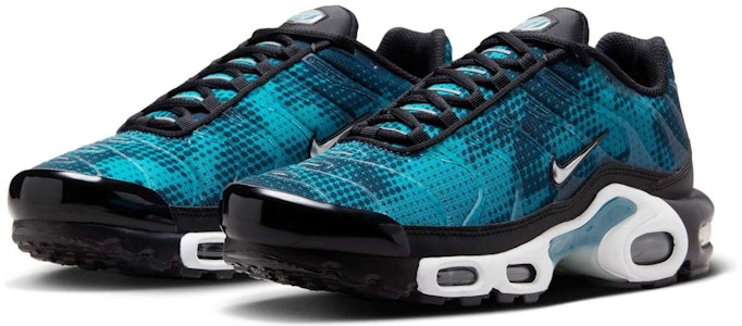 (W) Nike Air Max Plus Patrón de Puntos Negro Azul HV6355-001 Lookbook (W) Nike Air Max Plus Patrón de Puntos Negro Azul HV6355-001