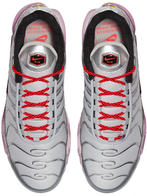 Nike Air Max Plus 女款 銀紅 Shop Nike Air Max Plus 女款 銀紅