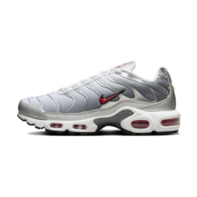 (W) Nike Air Max Plus 'Metallic Silver University Red'