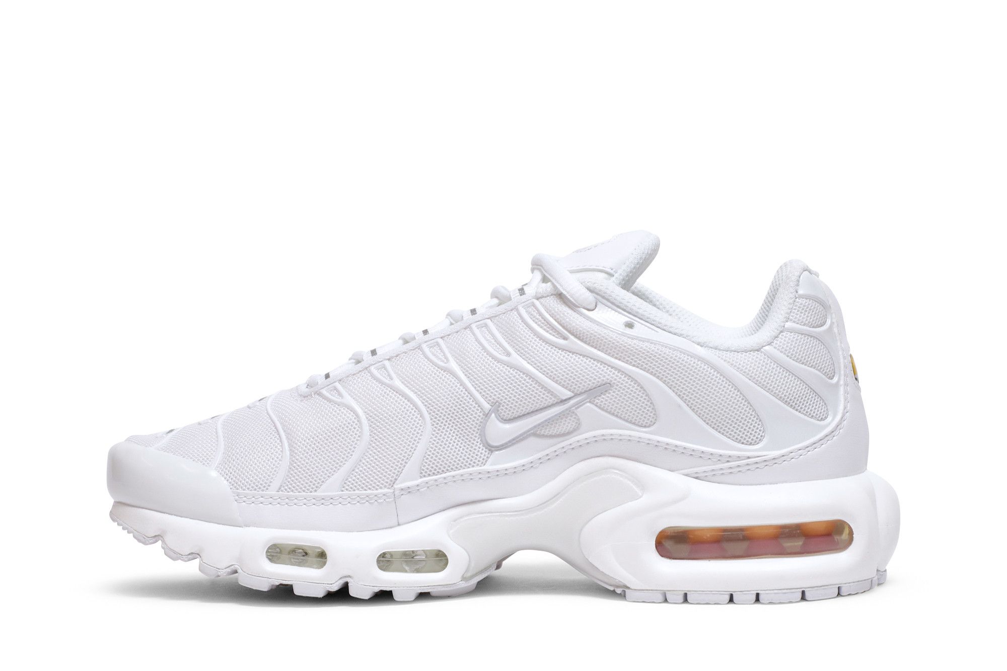 Shop (W) Nike Air Max Plus 'Triple Blanco' DM2362-100