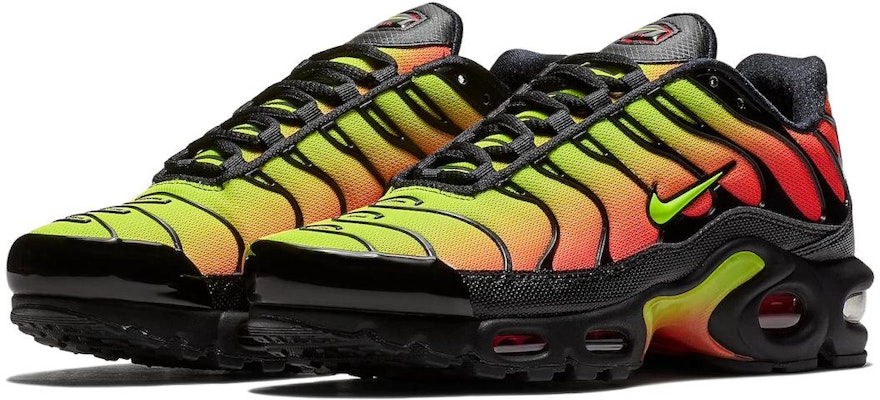 (Women) Nike Air Max Plus Black Volt Solar Red AQ9979-001 Order (Women) Nike Air Max Plus Black Volt Solar Red AQ9979-001