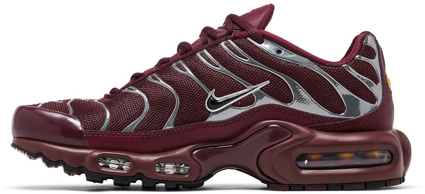 (Women) Nike Air Max Plus SE 'Night Maroon Chrome Silver' HJ9743-600 Lookbook (Women) Nike Air Max Plus SE 'Night Maroon Chrome Silver' HJ9743-600