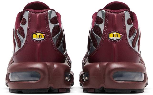 (Women) Nike Air Max Plus SE 'Night Maroon Chrome Silver' HJ9743-600 Details for (Women) Nike Air Max Plus SE 'Night Maroon Chrome Silver' HJ9743-600