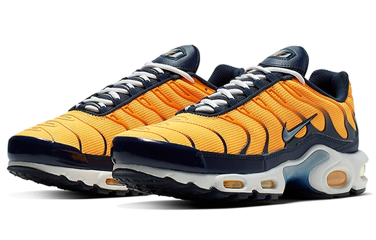 (W) Nike Air Max Plus SE Yellow Navy 圖 3