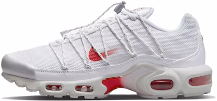 (Women) Nike Air Max Plus Utility 'White Silver Red' FN3488-100 (Women) Nike Air Max Plus Utility 'White Silver Red' FN3488-100