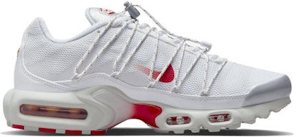 (Women) Nike Air Max Plus Utility 'White Silver Red' FN3488-100 Order (Women) Nike Air Max Plus Utility 'White Silver Red' FN3488-100