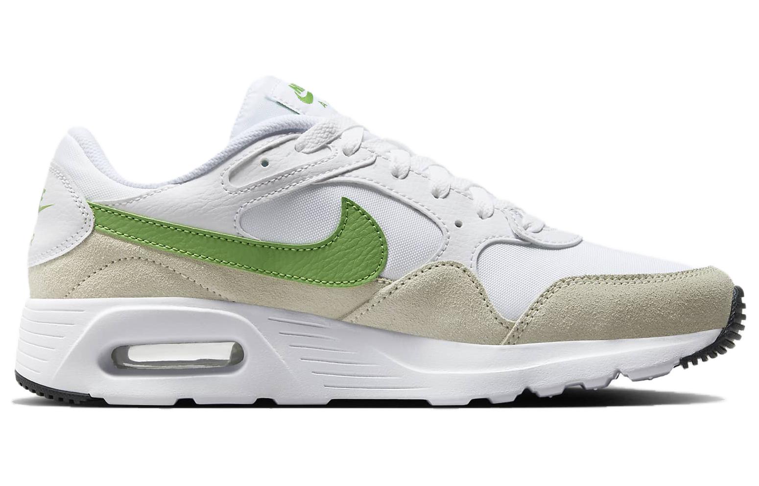 Lookbook 耐吉 Air Max SC 耐磨透氣 低幫 跑步鞋 女款 白綠
